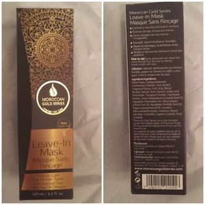 💐Moroccan Gold Series Leave-in Mask